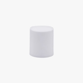 Cylindrical White Perfume Bottle Cap