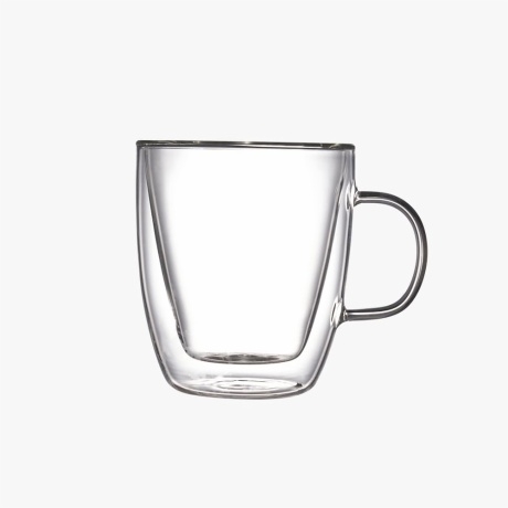 double walled glass mugs