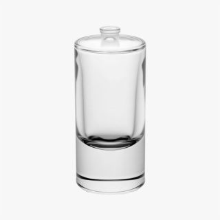 Empty Cylindrical 80ml Glass Perfume Bottle