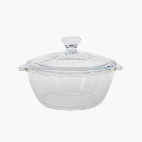 Glass Cooking Pot Casserole