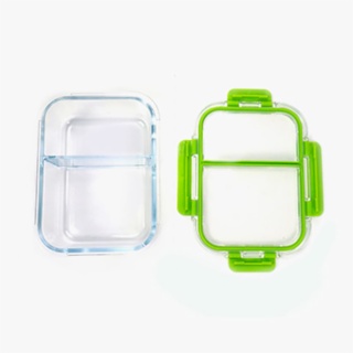 glass meal prep containers with dividers