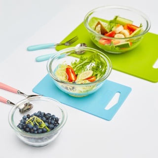 Glass Mixing Bowl with Lid