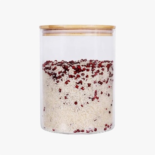 glass rice container