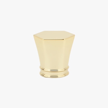 Gold Custom Perfume Bottles Lid