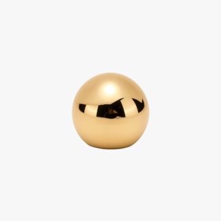 Gold Spherical Perfume Bottle Cap