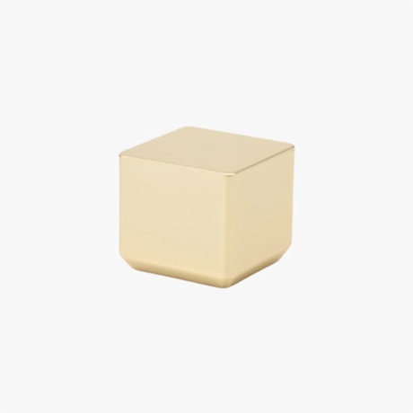 Gold Square Perfume Bottle Cap