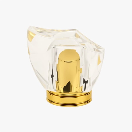 Gold-Toned Base Perfume Bottle Cap
