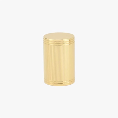 Gold Vertical Stripe Perfume Bottle Cap