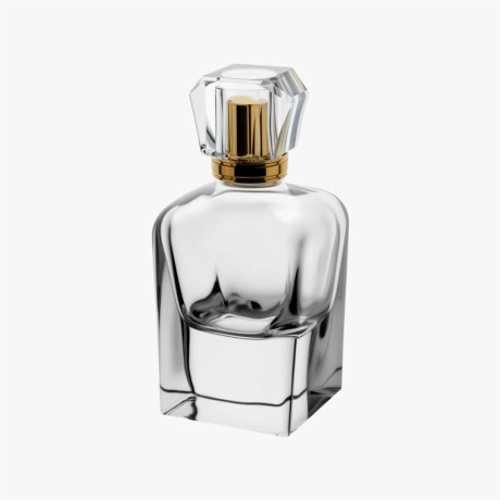 Luxury 50ml Clear Glass Perfume Atomizer Bottle