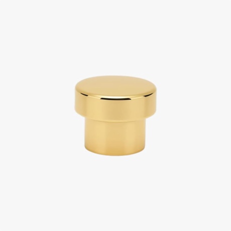 Luxury Gold Round Perfume Bottle Cap