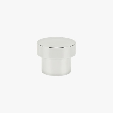 Luxury Silver Round Perfume Bottle Cap