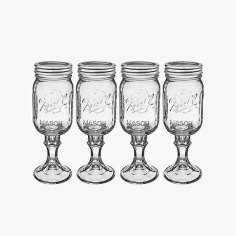 mason jar wine glass