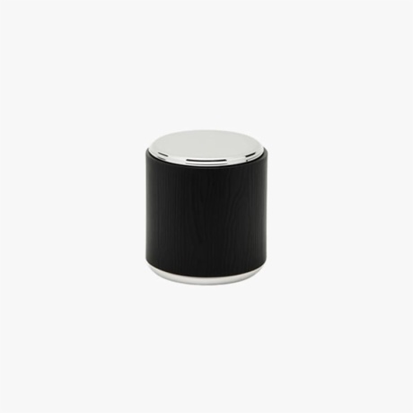 Perfume Bottle Black Cap