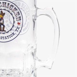 personalized beer glass's handle