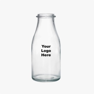 printed milk bottle