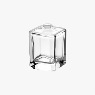 Rectangle 50ml Refillable Perfume Bottle Glass