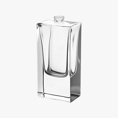 Rectangle 50ml Thick-End Perfume Bottle Glass