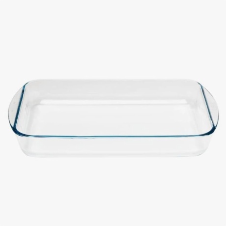 rectangular glass baking dish