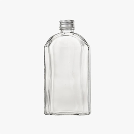 Rectangular juice bottle