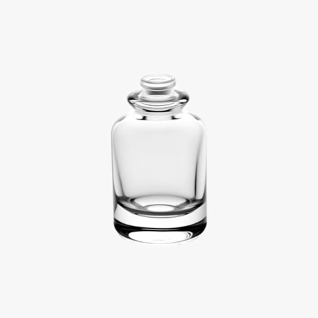 Round 30ml Custom Clear Spray Perfume Bottle