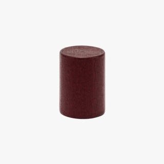 Slim Red-Brown Wooden Perfume Bottle Cap
