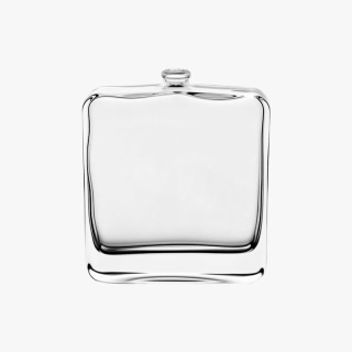 Square 80ml Transparent Fragrance Glass Bottle