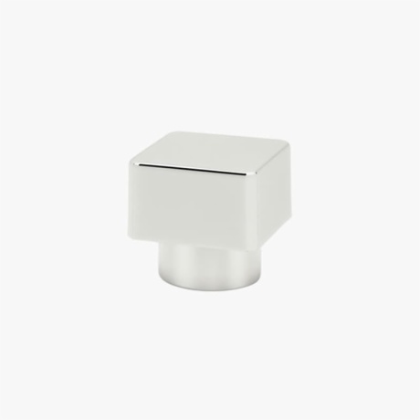 Square Silver Perfume Bottle Cap