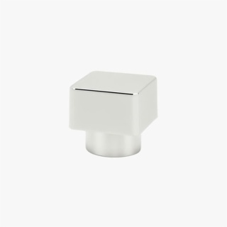 Square Silver Perfume Bottle Cap