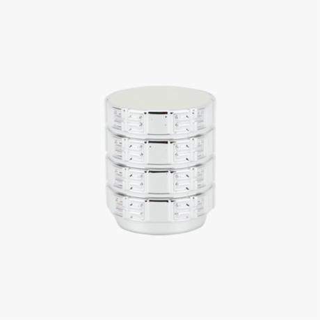 Unique Silver Perfume Bottle Cap