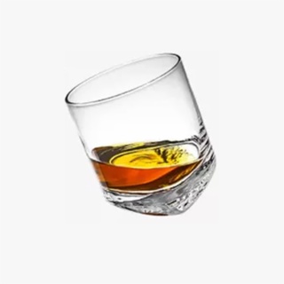 whiskey rolling glass