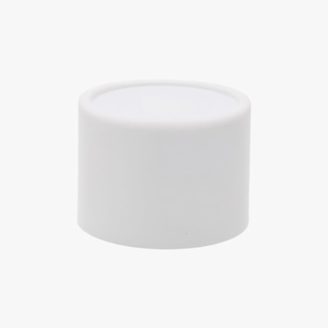 White Cylindrical Perfume Bottle Cap