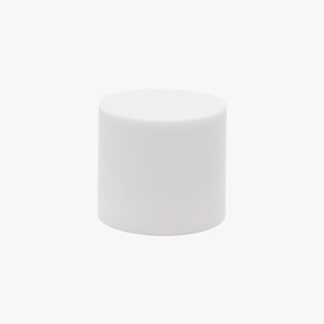 White Cylindrical Perfume Bottle Lid