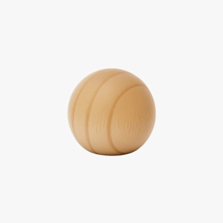 Wooden Spherical Perfume Bottle Cap