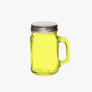 yellow mason jar