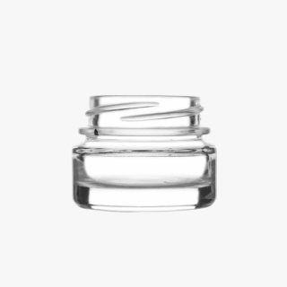 20ml Clear Glass Cream Jar