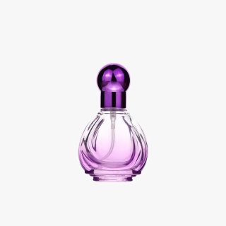 20ml Purple Ombre Mini Perfume Sample Glass Bottle