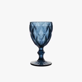 240ml 300ml Blue Antique Glass Goblets