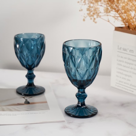 240ml 300ml Antique Glass Goblets