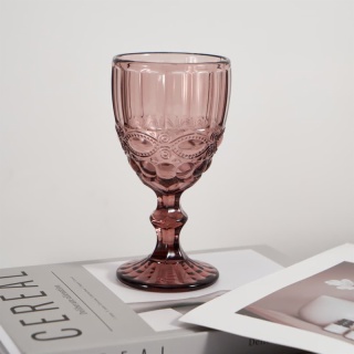 240ml 300ml Purple Vintage Goblets