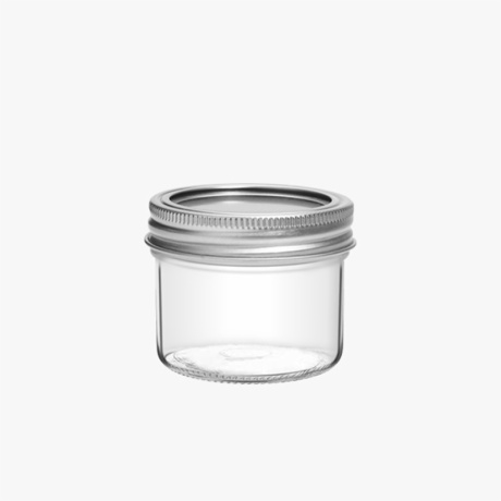 4oz Clear Mason Jar