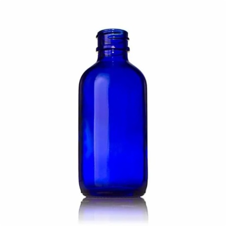 2oz(60ml) Cobalt Blue Kava Shot Glass Bottles
