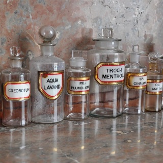 antique medicine bottles