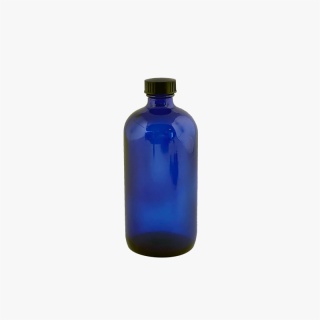 Blue Glass Medicine Bottles