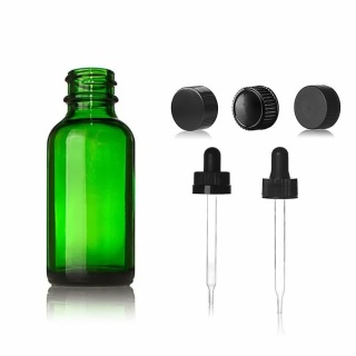 2oz(60ml) Green Kava Shot Glass Bottles