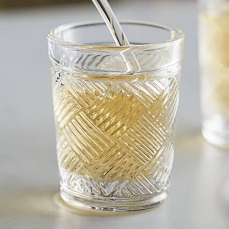 2oz Embossed Shot Glass