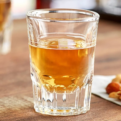 2oz Fluted Shot Glass