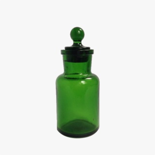 Vintage Green Medicine Bottles