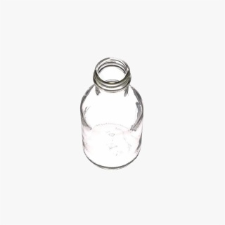 10oz Clear Glass Stout Decanter Bottle