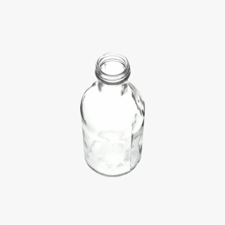 16oz Clear Glass Bottle