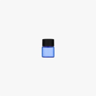 1ml Blue Glass Vial